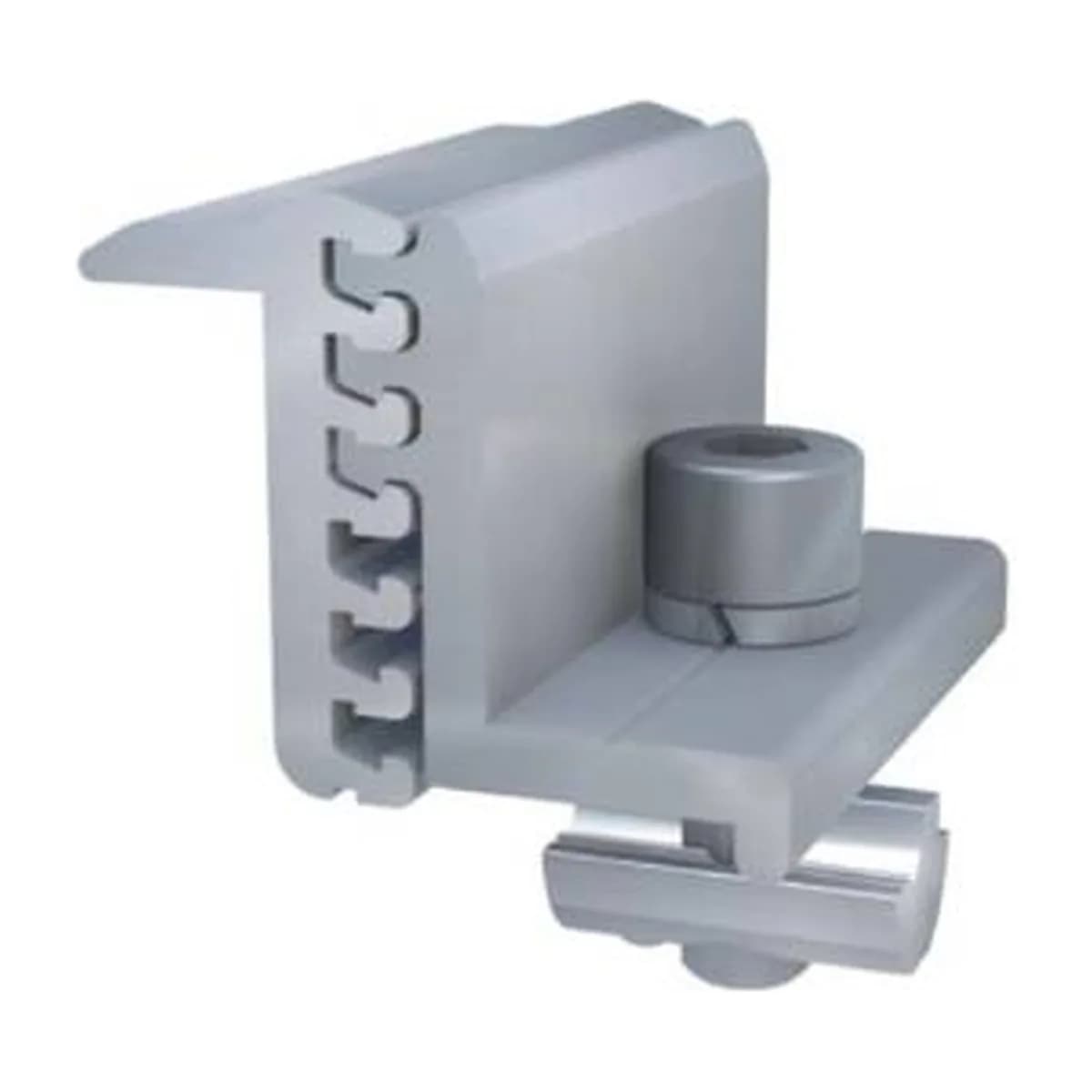 Adjusting End Clamp 35-50/40 Kit (M8 Sliding Nut)
